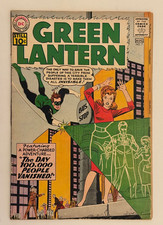 Lanterna Verde #7 - 1° App e Origine Sinestro - DC Comics 1961