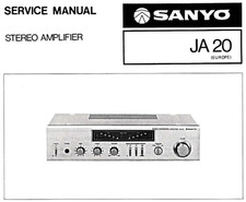 SANYO JA-20, JA-224 Schematic