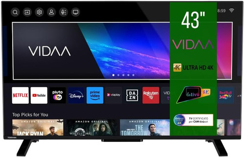 Smart vidaa ultra - tv,