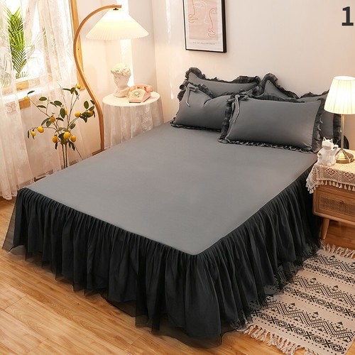 Lenzuolo gonna letto - lenzuolo, in
