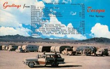 TECOPA HOT SPRINGS, CA Camping