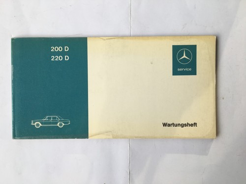 Wartungsheft kundendienstheft - wartungsheft,