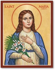 ST SAINT MARIA Goretti ICON