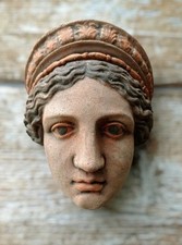 Maschera testa etrusca - maschera,