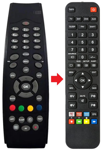 Telecomando adatto per - , adb