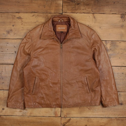 Giacca pelle vintage - vintage, guess