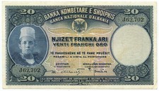 20 FRANCHI ORO BANCA NAZIONALE