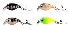 Micro Crank Bait Minnow Trota Lago Spinning Trout Area Game Artificiale Mini