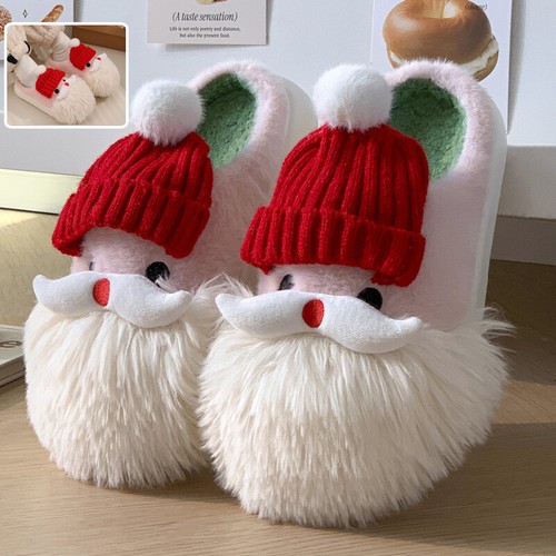 Pantofole natalizie con babbo - pantofole,
