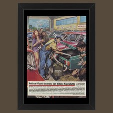 Anni ' 80  * Pubblicità Originale "Bidone Aspiratutto, Pulisce 97 Auto, Molino”