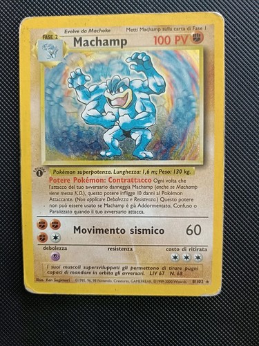 Pokemon card machamp holo - card,