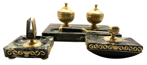 Antico set scrivania - , francese