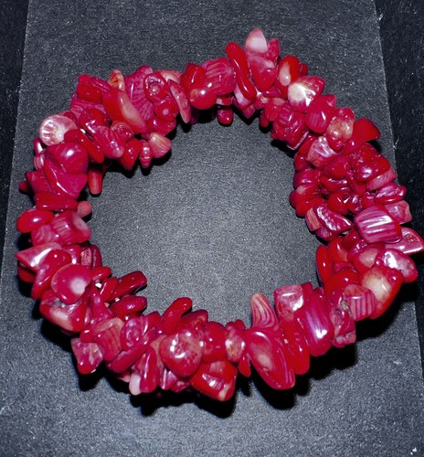 Bracciale rosso pasta di - rosso,