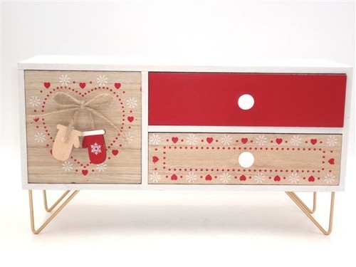 Mobiletto mobile legno con - mobiletto, in