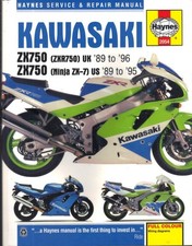 MANUALE KAWASAKI ZXR750
