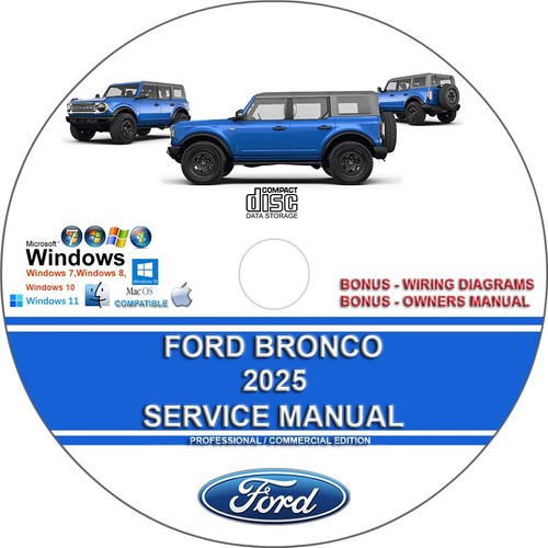 Ford bronco 2025 manuale - ford,