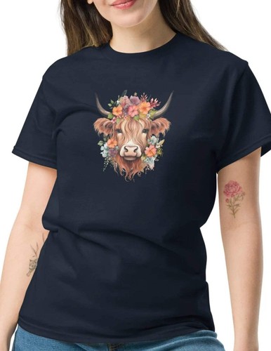 Boho highland cow - cow, |