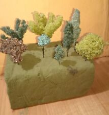 modellismo ALBERO Vegetazione 13 MODELLI presepi treni plastico paesaggio 
