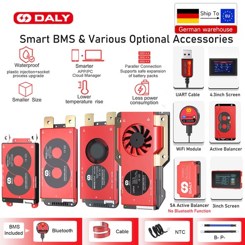 Daly smart bms 16s - daly,
