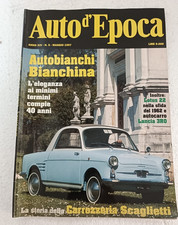 Auto d'epoca 5 1997 - Autobianchi Bianchina - Lotus 22 - Lancia 3RO autocarro