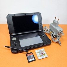 Console NINTENDO 3DS XL NERO con PENNINO CAVO SD 8GB e GIOCO OTTIMO