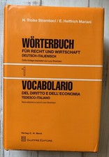 VOCABOLARIO DEL DIRITTO E DELL'ECONOMIA TEDESCO ITALIANO Volume 1  9788814138225