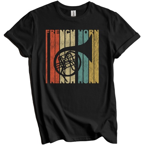Shirt retrò corno francese - t-shirt,