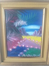 Quadro olio su tela di Nerone ( Sergio Terzi)