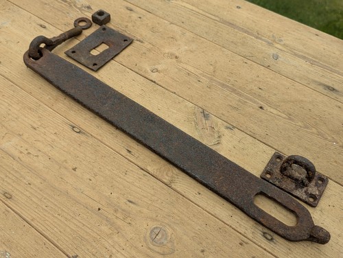 Antico hasp staffle in ferro - in,
