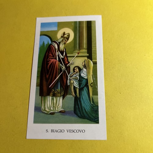 Biagio vescovo santino - vescovo,