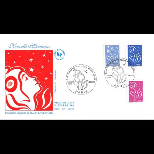 Fdc marianne des français - marianne,