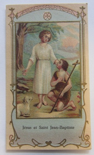 Canivet santino holy card - canivet,