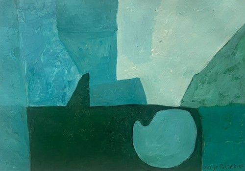 Serge poliakoff quadro - poliakoff,