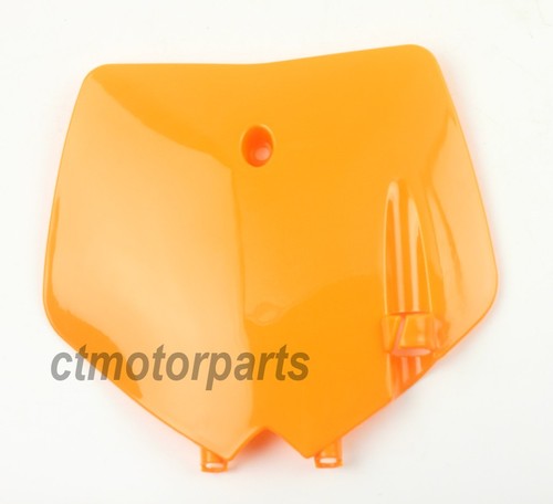 Orange front number - front, for