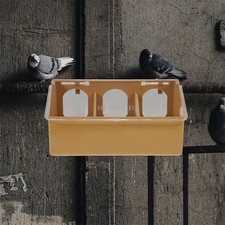  2 Pcs Mangiatoia Uccelli Da Appendere Per Piccioni Piatto Alimentazione