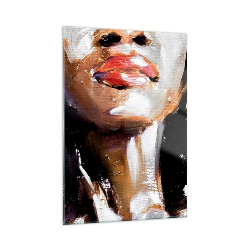 Quadro vetro 50x70cm olio - quadro,