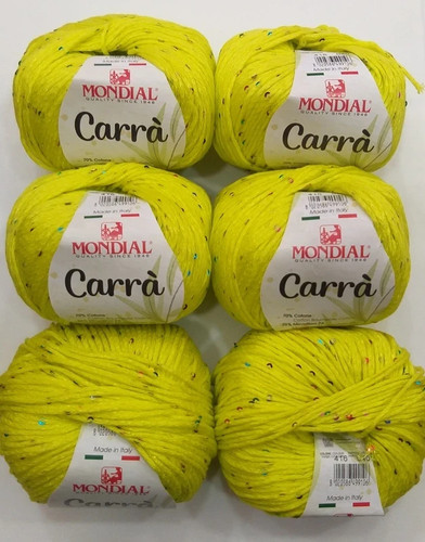 Cotone mondial carrà gomitoli - mondial,