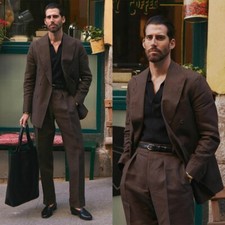 Completo uomo due file giacca