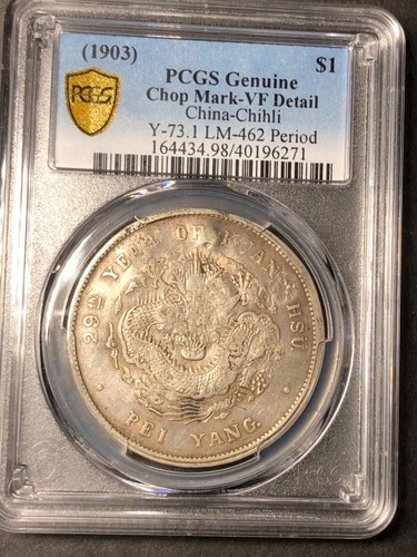 Raro 1903 cina - chihli, $1