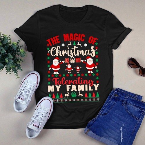 Maglietta magia del natale - magia,