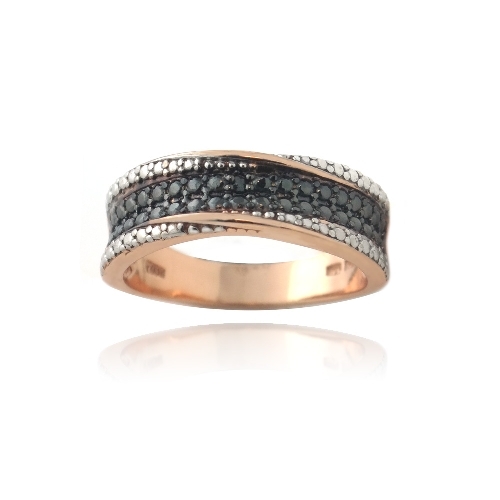 Anello torsione oro - in,