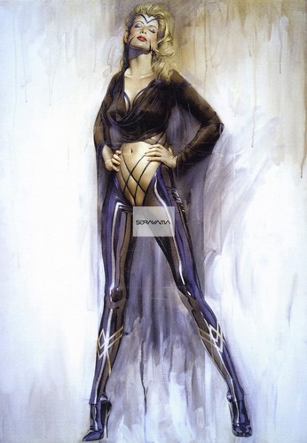 Arte erotica nudo pin-up
