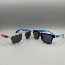 set 2 occhiali da sole SPIA + OTTICA KEN BLOCK 43 casco PROMO OCCHIALI SPY PLUS NUOVI