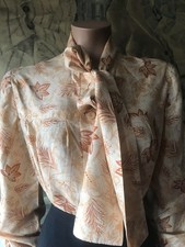 camicia in seta Lancetti  vintage