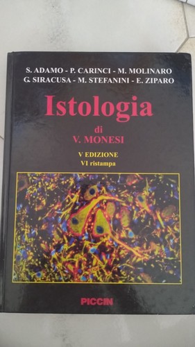 Istologia monesi vi - vi, edizione