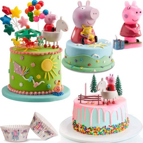 Peppa wutz decorazione torte - decorazione,