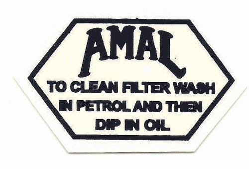 Decalcomania amal bmw bsa - decalcomania,