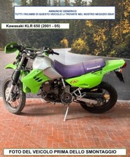 Sono Disponibili Ricambi usati moto scrivi per info Kawasaki KLR 650 2001 2005