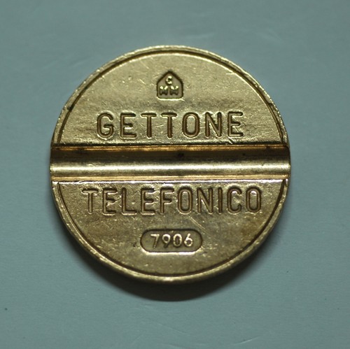 Gettone telefonico cmm - telefonico,
