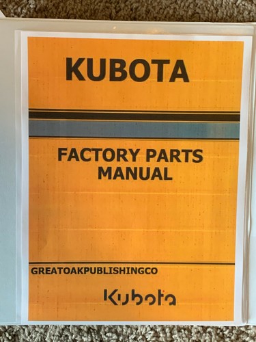 Kubota u48 excavator master - ,